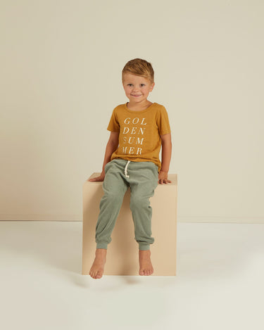 Rylee + Cru Basic Tee, Golden Summer